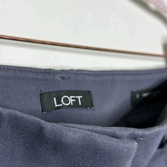 Loft Gray Curvy Skinny Pants - Picture 6 of 10